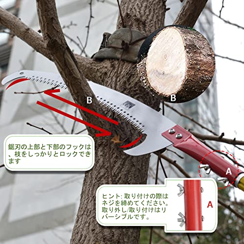 高枝切りハサミ 自由伸縮 5