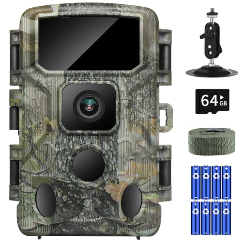 トレイルカメラ 赤外線WiFi 6400万画素 動画8k 野生動物監視 暗視 Amazon.co.jp: KJK 最新型【スマホアプリ対応】トレイルカメラ 6400万