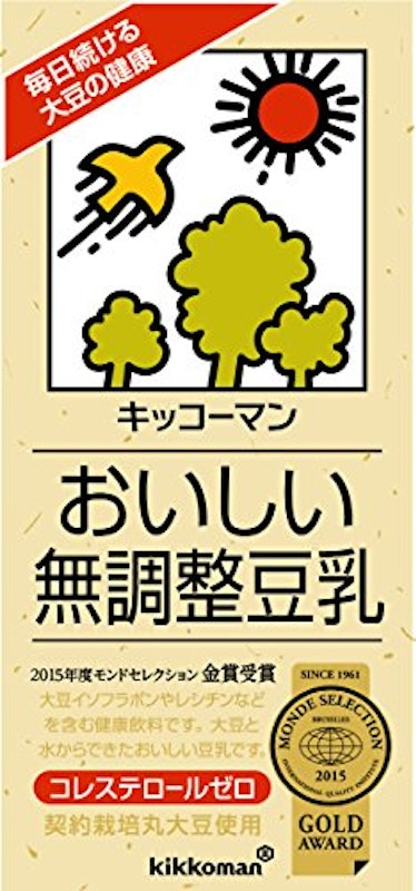 おいしい無調整豆乳 1