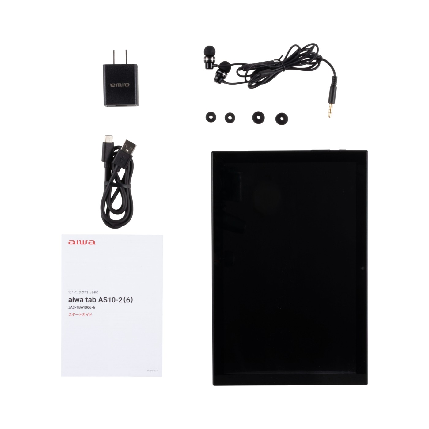 aiwa tab A S10-2(6) ブラック タブレット aiwa、30,800円の10.1型タブレット「aiwa tab AS10 (6)」を本日9/14