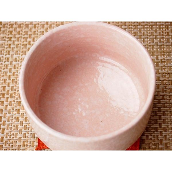 花詞白吹桃抹茶の抹茶碗 4