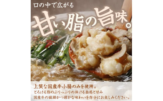 訳あり 博多若杉 牛もつ鍋セット 4