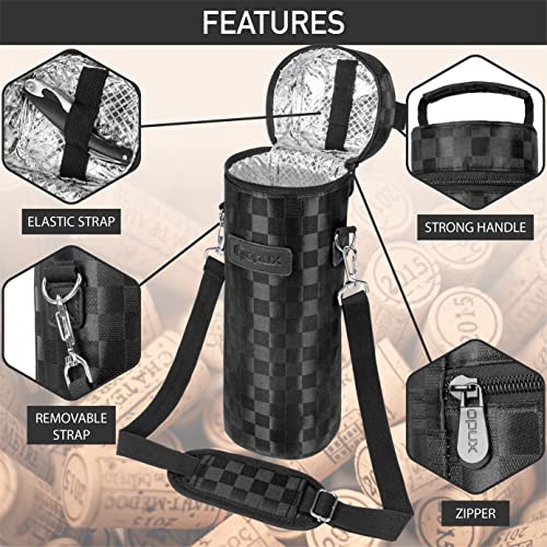 1 BOTTLE WINE CARRIER BAG 4