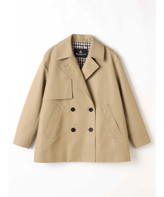 SHORT TRENCH COAT 1
