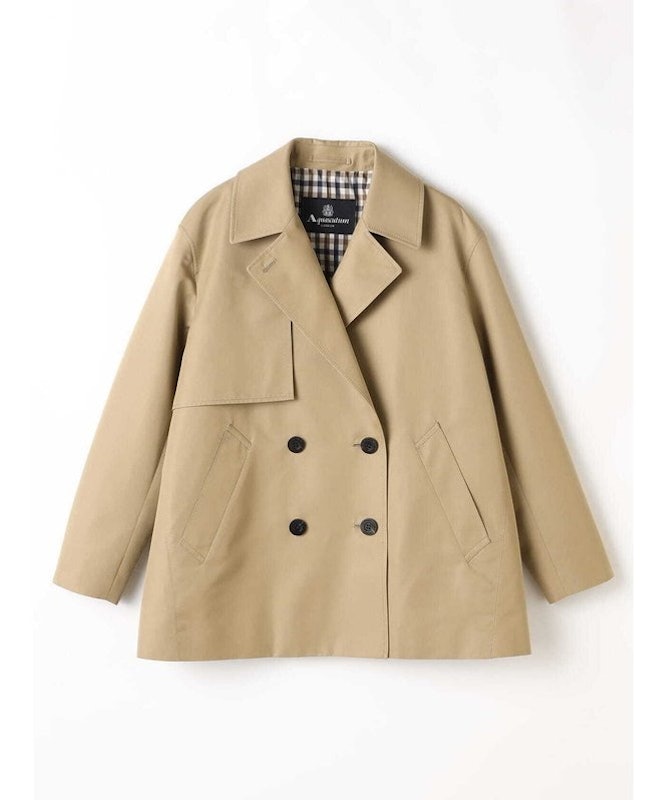 SHORT TRENCH COAT 1