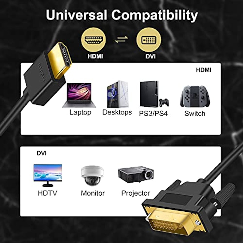 HDMI DVI 変換ケーブル 4