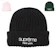 Supreme Classic Logo Chunky Ribbed Beanie 1