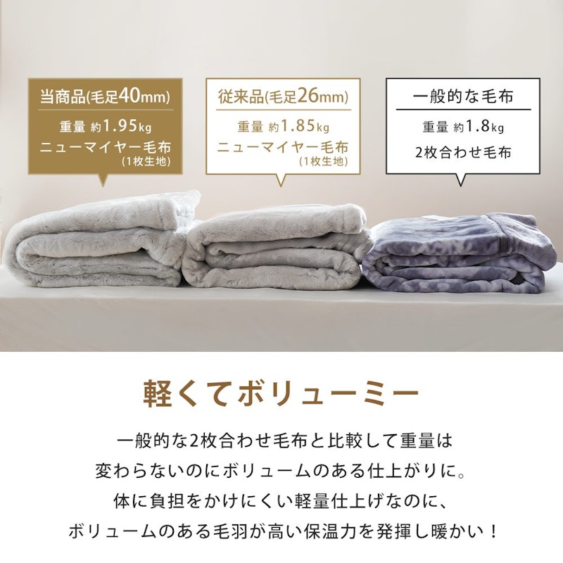暖かい毛布 4