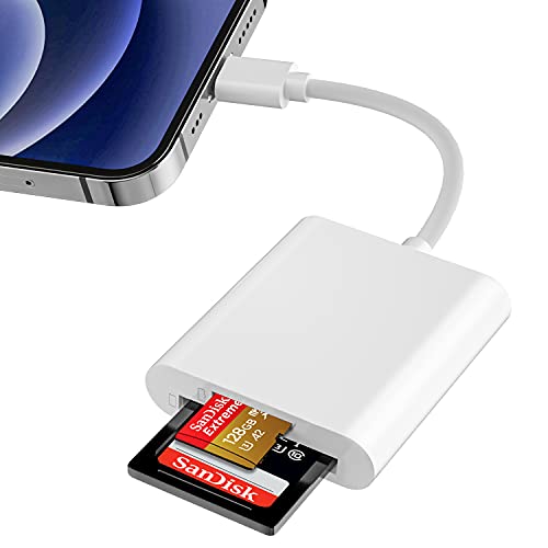 素晴らしい価格 iphone ipad MicroSD カードリーダー 双方向 ゴールド