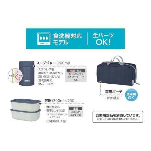 真空断熱スープランチセット 3