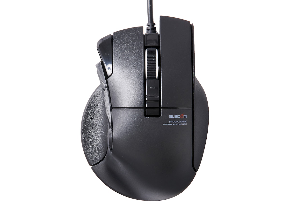 エレコム DUX MMOゲーミングマウス M-DUX30BKをレビュー エレコム DUX MMOゲーミングマウス M-DUX30BKをレビュー