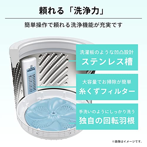 6kg 全自動洗濯機 HW-T60H 4