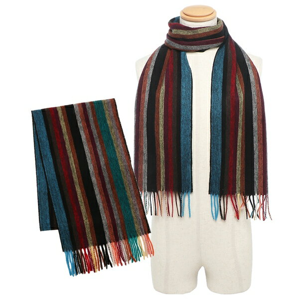 新品未使用品 PaulSmith ストライプ マフラー ラムウール100% ポール・スミスのマフラーのおすすめ人気ランキング【2025年