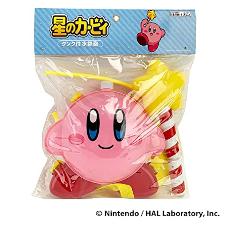 星のカービィ タンク付き水鉄砲 4