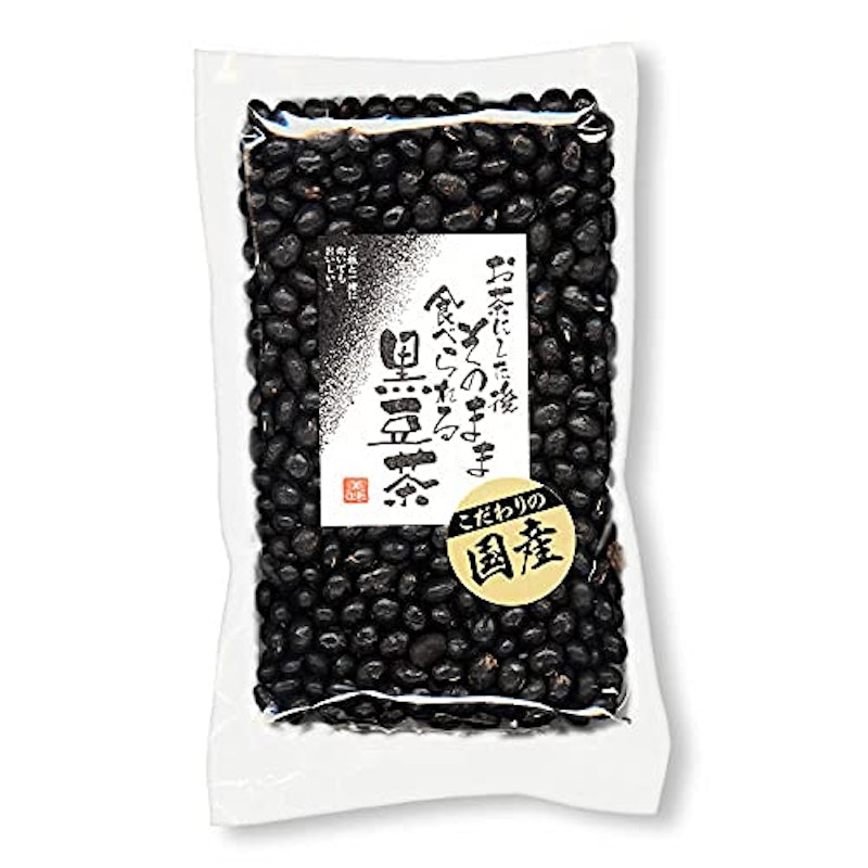 お茶にした後そのまま食べられる 焙煎黒豆茶 1