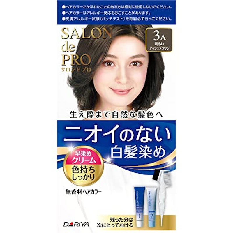 無香料ヘアカラー 早染めクリーム(白髪用) 1