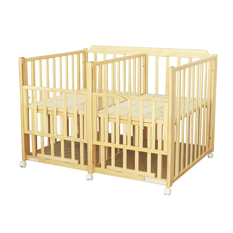 トゥイニー 双子用ベビーベッド 1