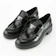 PRADA プラダ チョコレート ブラッシュドレザー ローファー 1