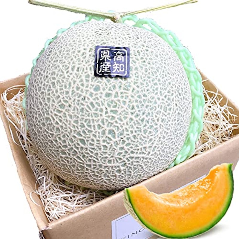 高知県産 赤肉 マスクメロン 1