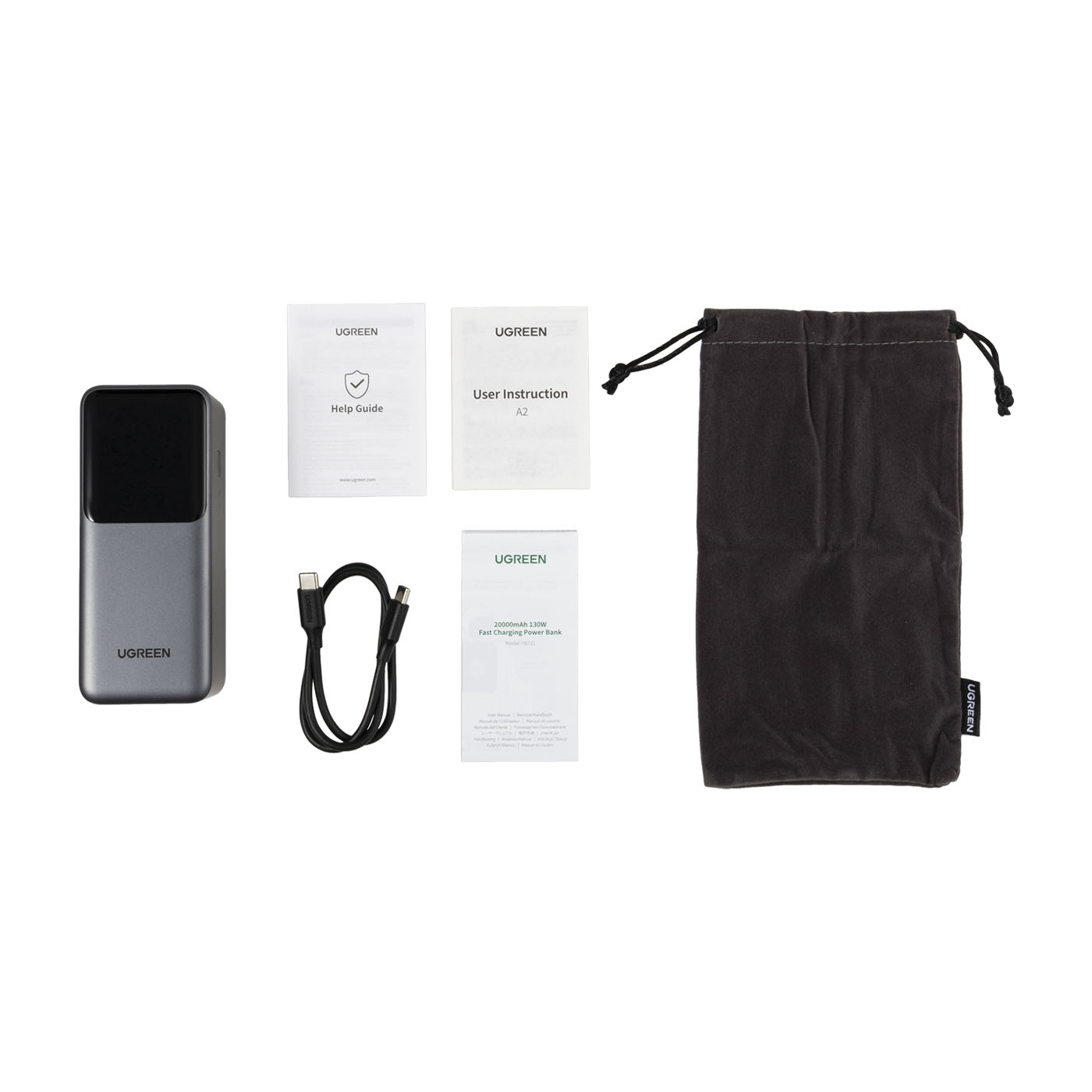 UGREEN Nexode 20000mAh Fast Charging Power Bank PB721を検証