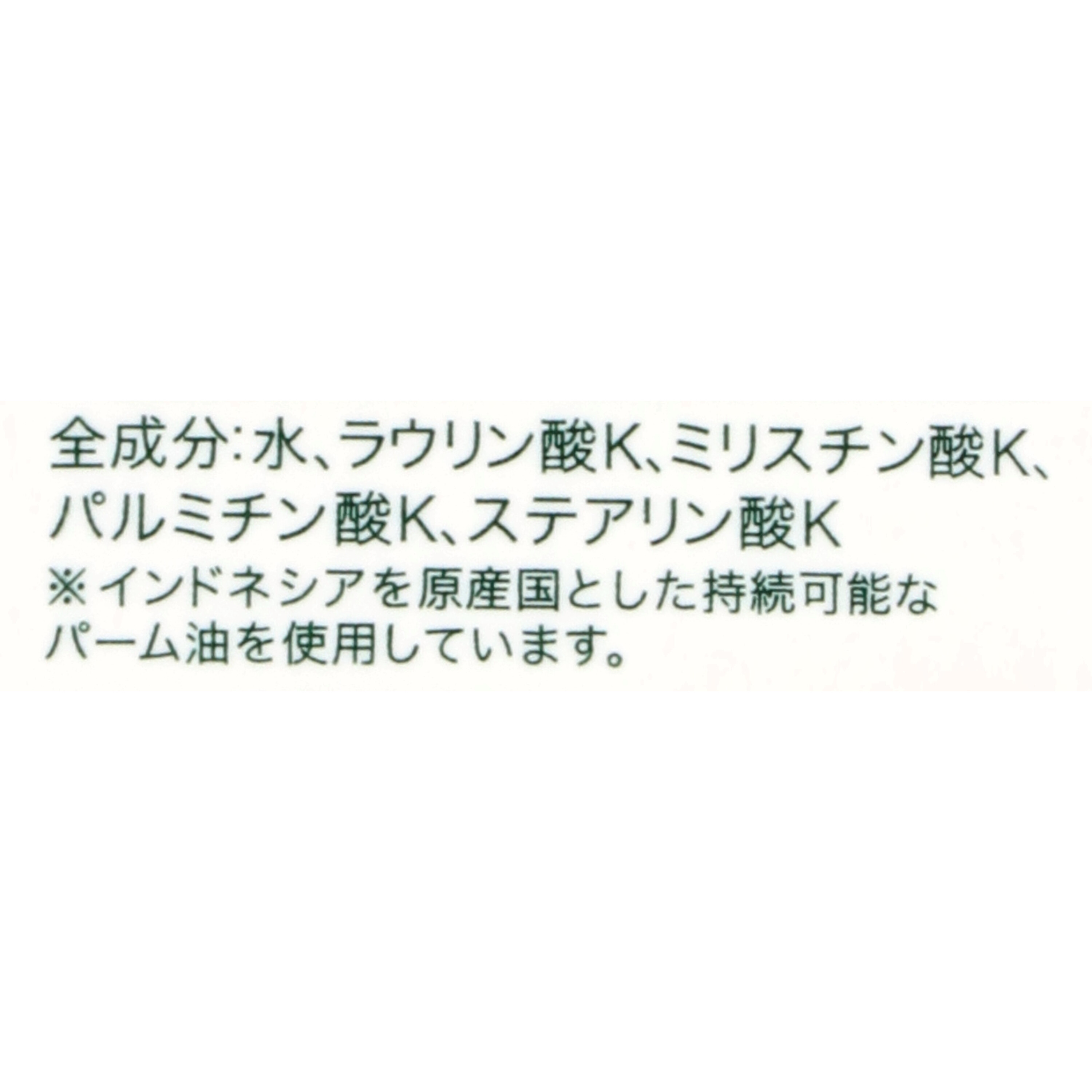 無添加 せっけんシャンプー 2