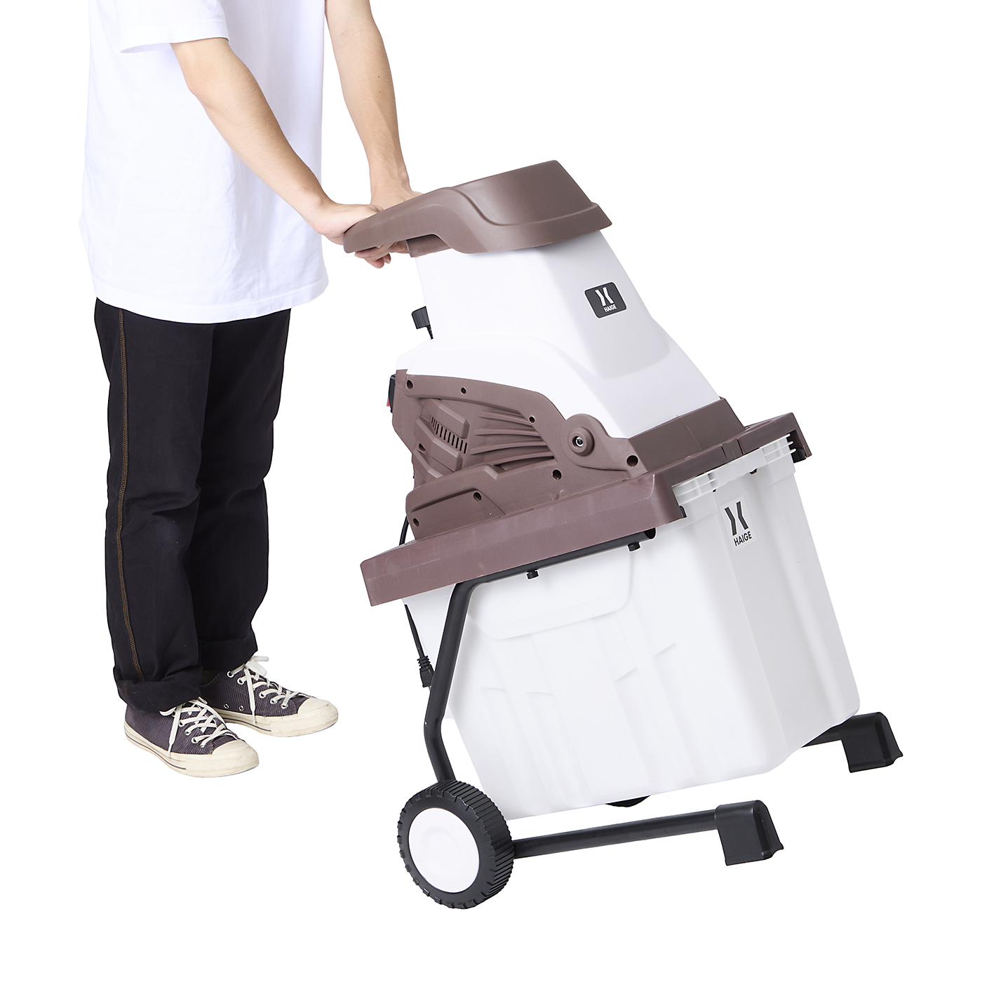 ハイガー HAIGE 電動ガーデンシュレッダー HG-BSLD02Eを検証レビュー