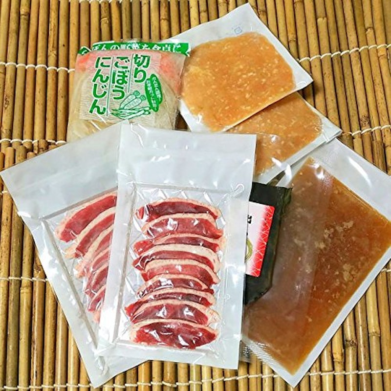 青森県産鴨の鴨鍋ハーフセット 2