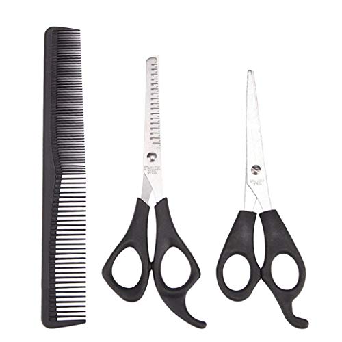 スパッと快適に切れる理美容師プロ用セニングシザー10%人気の溝無し