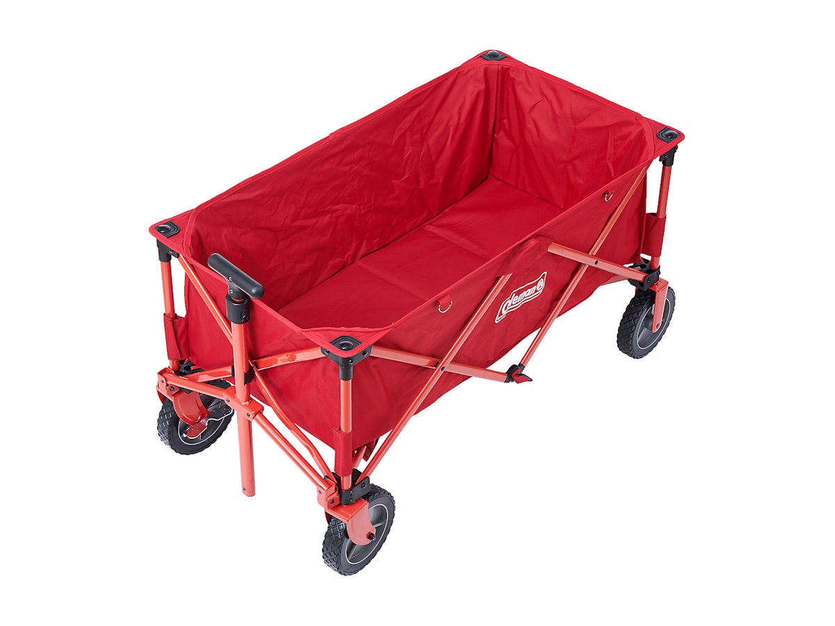Coleman 折りたたみキャリーワゴン 赤 楽天市場】コールマン Coleman 折りたたみキャリーワゴン 赤 楽天市場】コールマン