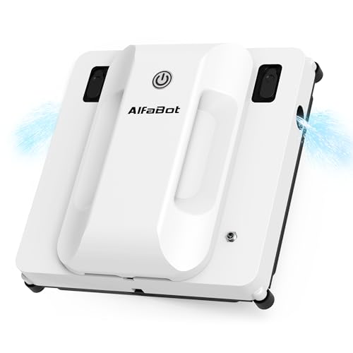 AlfaBot X8 窓掃除ロボット Amazon | AlfaBot X8 窓拭きロボット 窓掃除ロボット【双方向