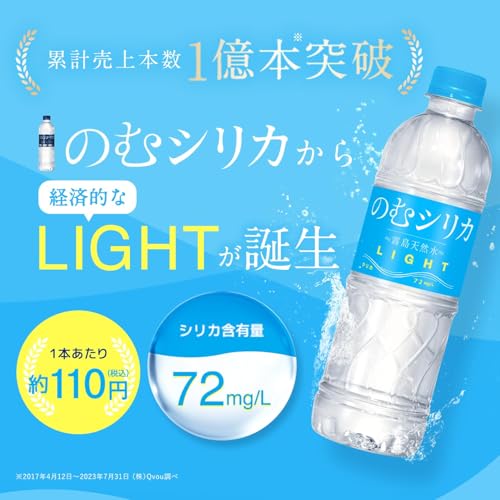 のむシリカLIGHT シリカ水 3