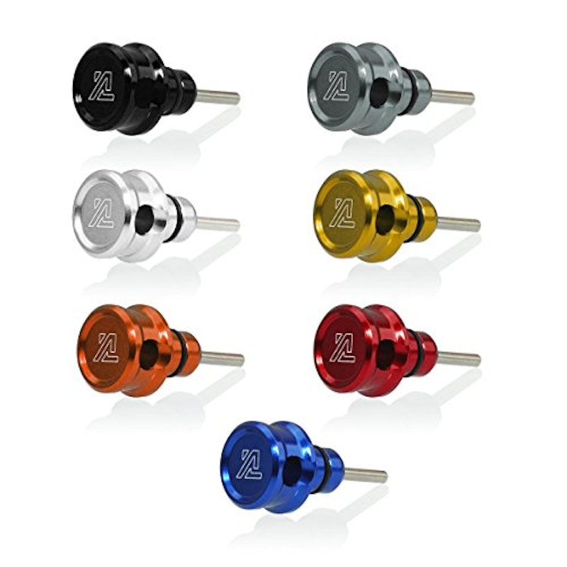 alumania ALUMINUM BILLET HEADPHONE CAP for 3.5mm PLUG 2
