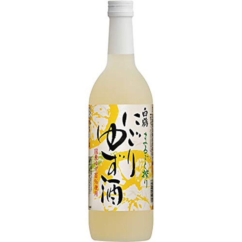 白鶴 まるごと搾り にごりゆず酒 1