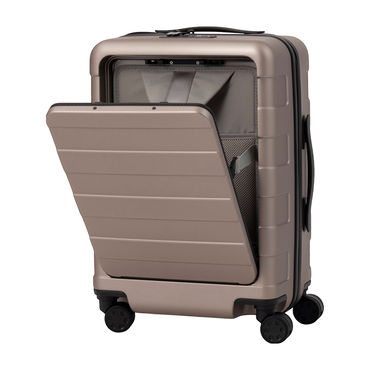 良品計画 無印良品 バーを自由に調節できる フロントオープンキャリー