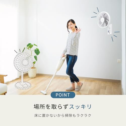 壁掛け扇風機 3