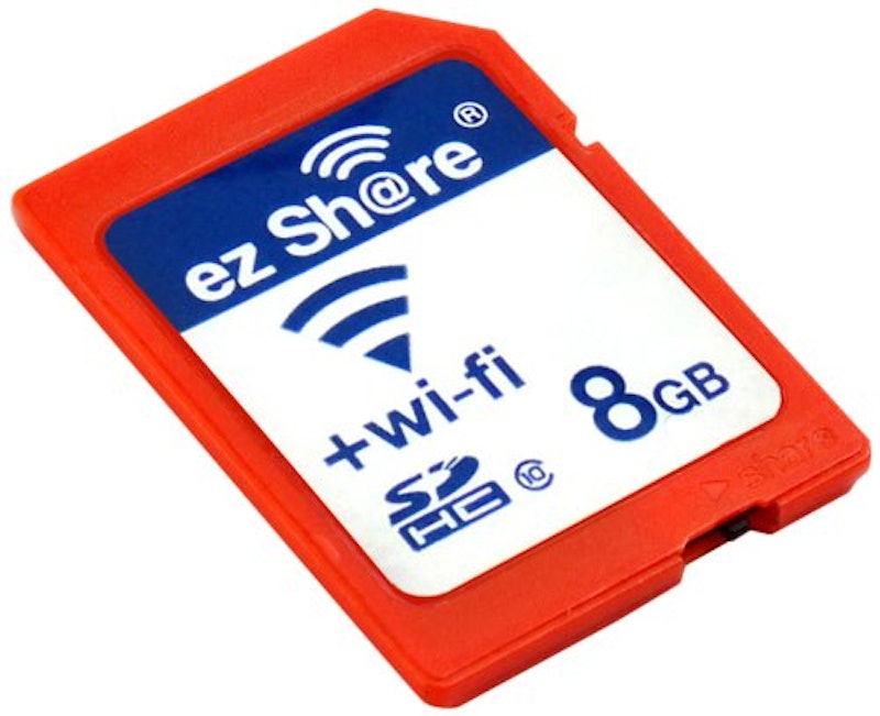 8GB EzShare Wi-Fi機能搭載SDHCカード 1