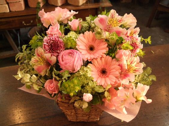 生花 アレンジメントフラワー 「新築転居！」 2