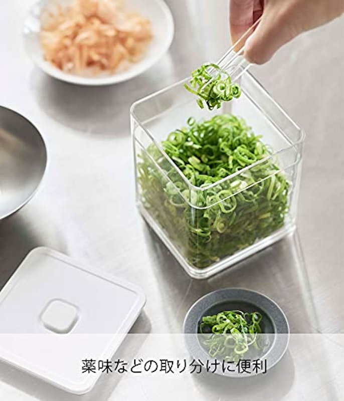 トング付き バルブ付き密閉保存容器 タワー 3