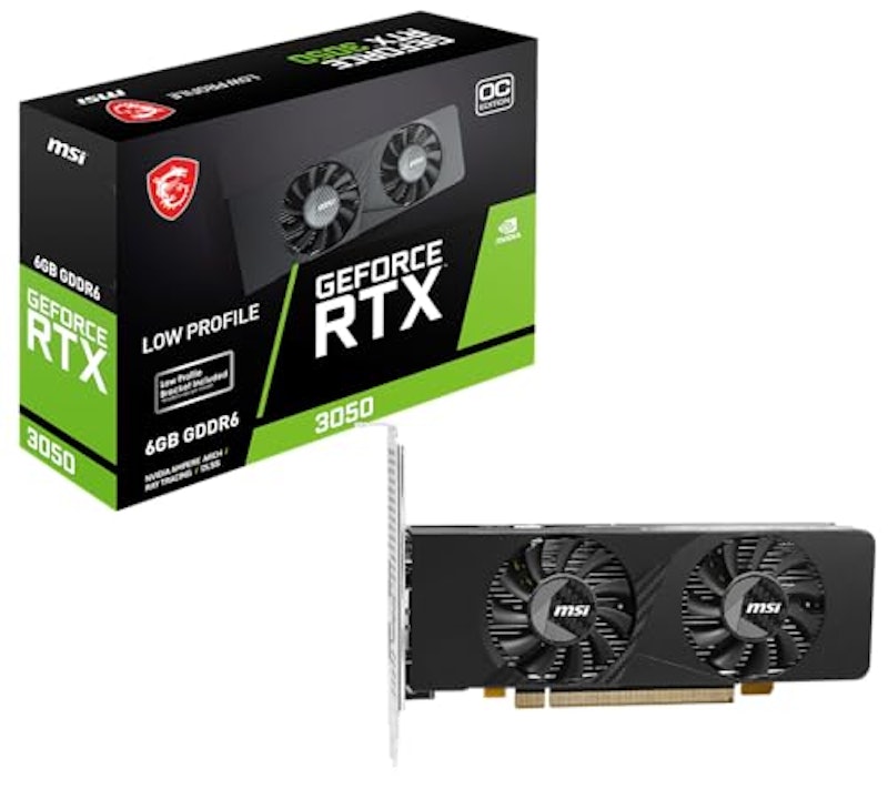 GeForce RTX 3050 LP E 6G OC 1