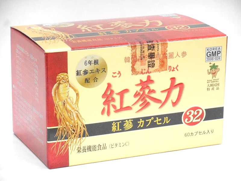 紅蔘力 紅蔘カプセル32 1