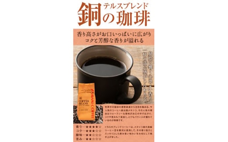 澤井珈琲 金・銀・銅のプレミアムブレンド珈琲 3種セット 4