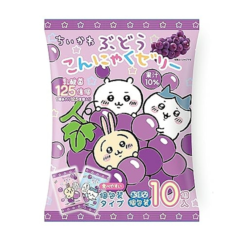 ちいかわ ぶどうこんにゃくゼリー 1