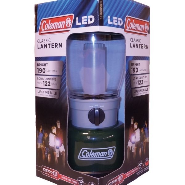 コールマン　LEDランタン リチャージブルLEDランタン 300 (グリーン)の通販｜キャンプ用品の