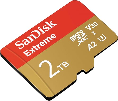 2TB　microSDXCカード + SDアダプター 2