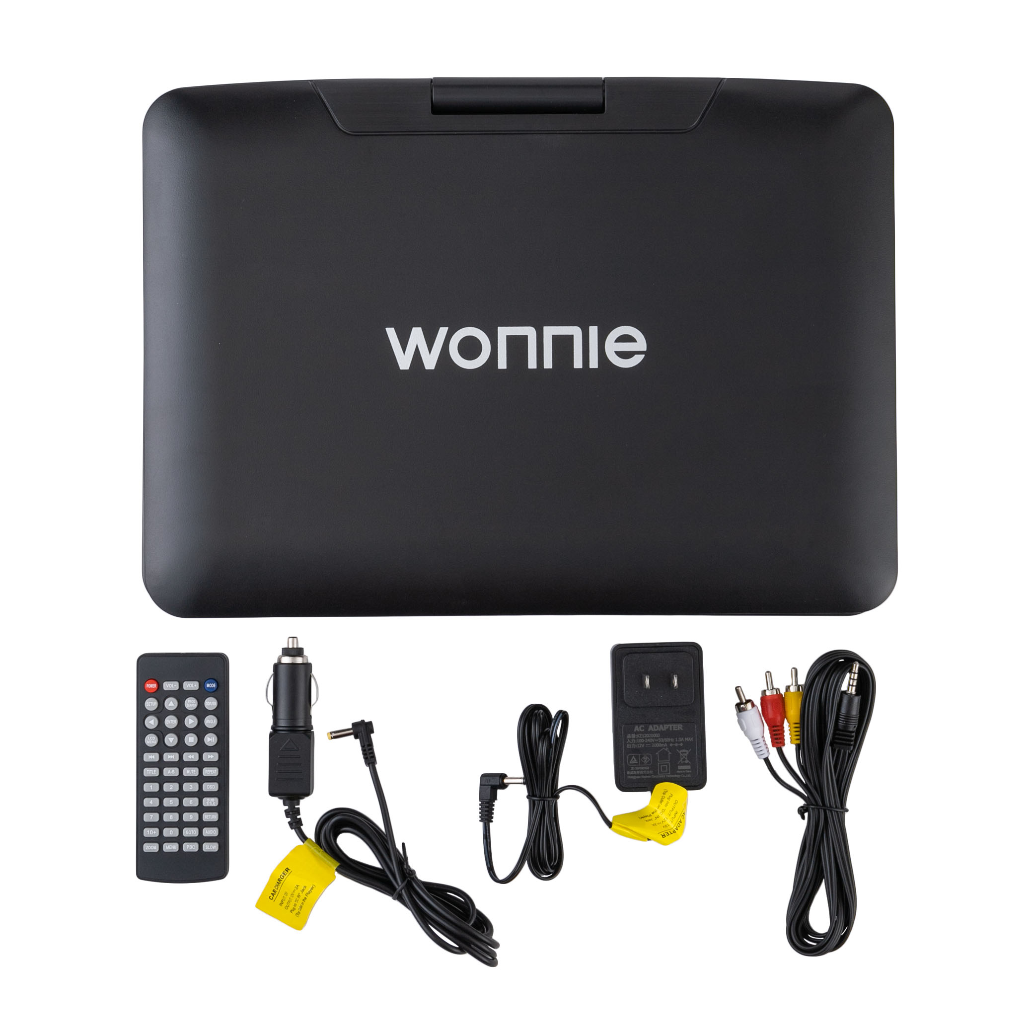 WONNIE ポータブルdvdプレーヤー ‎WN-1318を検証レビュー！ポータブル