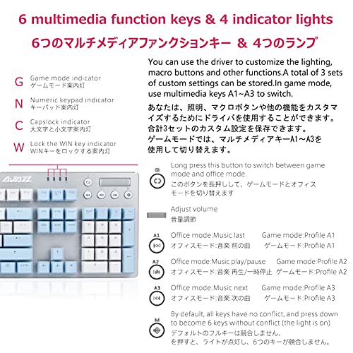 AK35i メカニカルキーボード 4