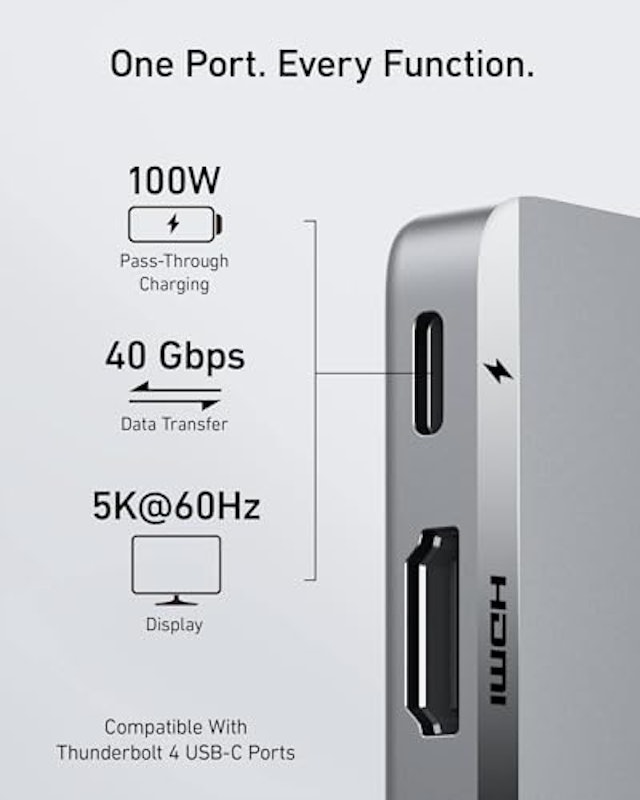 Anker 547 USB-Cハブ 3