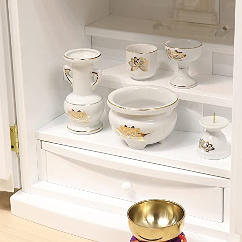 仏具セット 白 金蓮 4