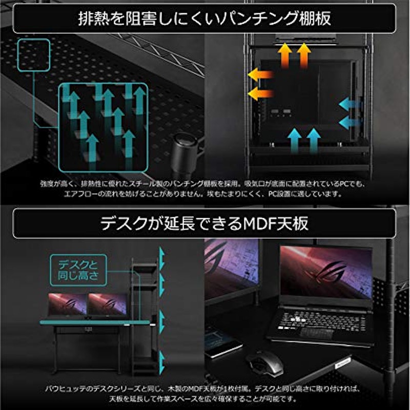 デスクサイドラック 4