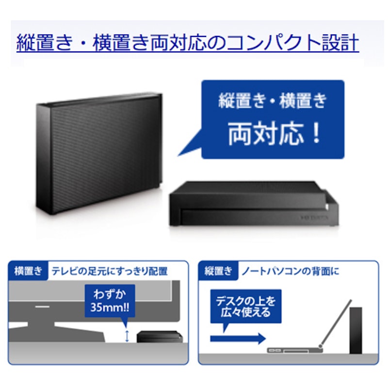外付ハードディスク EX-HDCZシリーズ 4